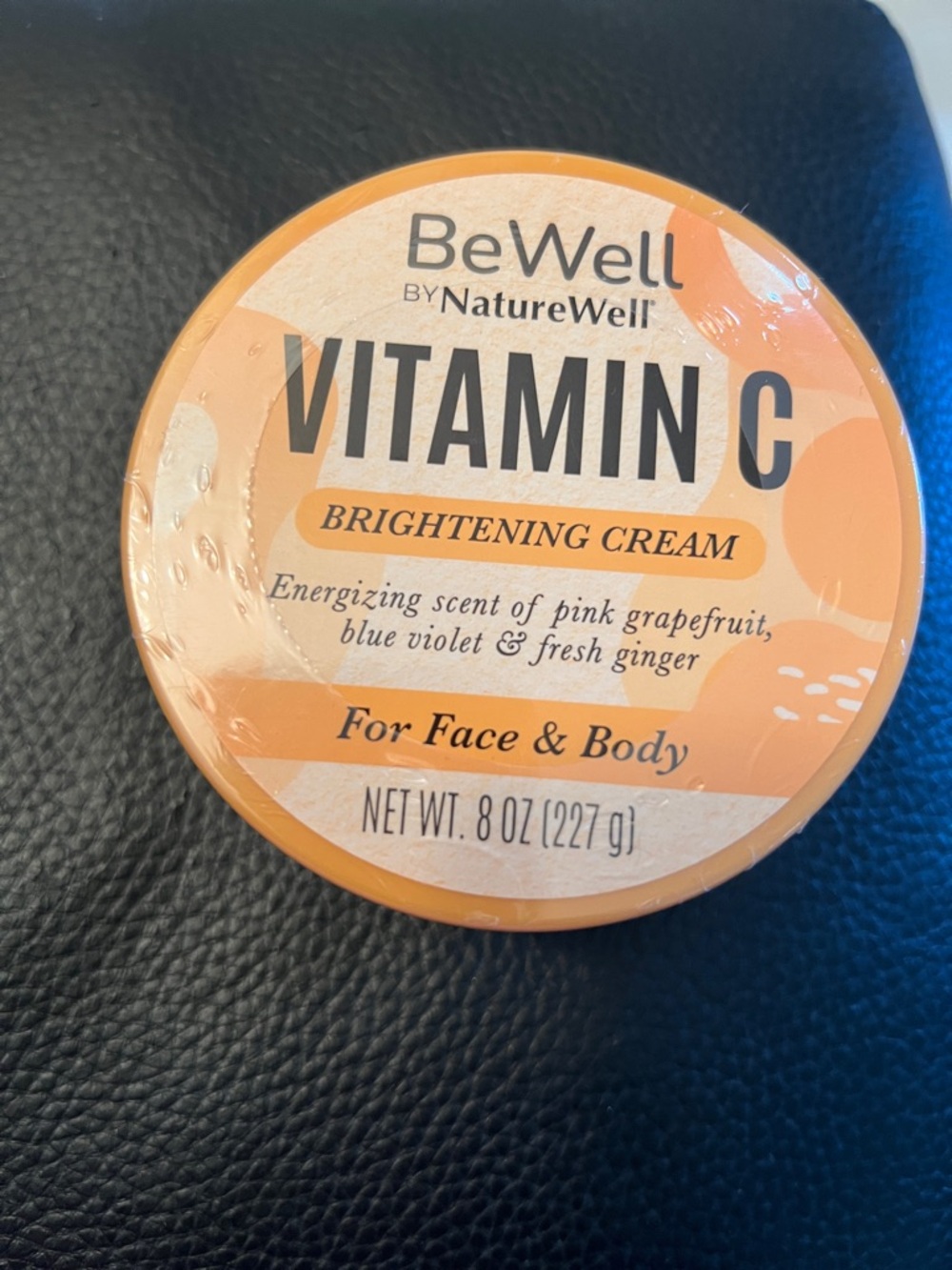 BE WELL by Nature Well NEW Vitamin C Brightening Cream.
